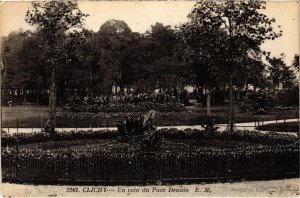 CPA CLICHY Un Coin du Parc Denain (1322999)