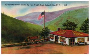 New York Catskill Mts.  Rip van Winkle Lookout