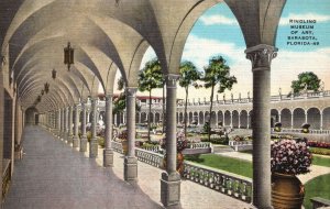 John & Mabel Ringling Museum of Art Building Sarasota Florida Vintage Postcard