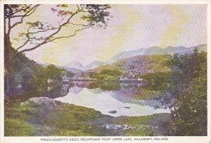 Ireland Magillicuddy's Reeks Moutains From Upper Lake Killarney