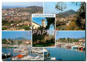 Modern Postcard the sun on the French Riviera Carqueiranne Var