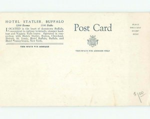 1940's PALM ROOM AT STATLER HOTEL Buffalo New York NY W6709