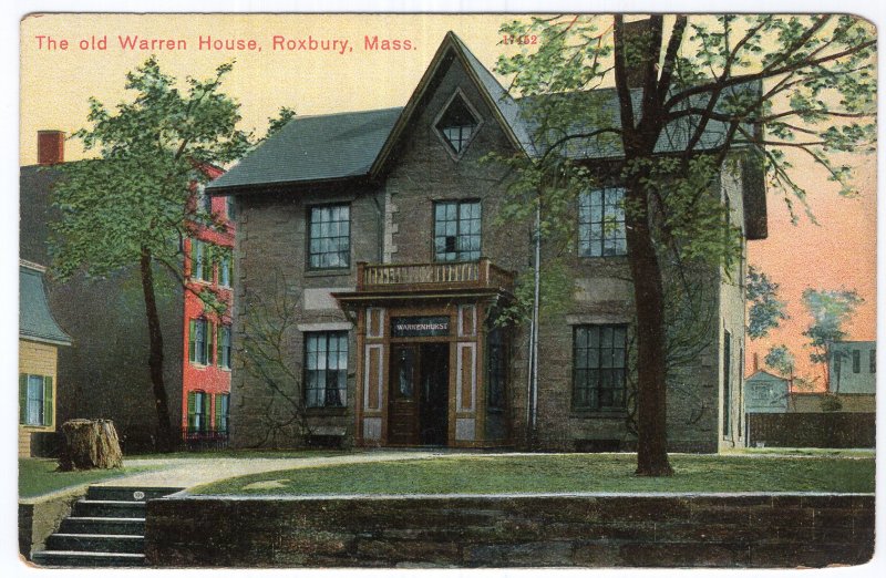 Roxbury, Mass, The Old Warren House