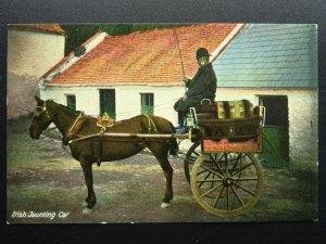 Ireland IRISH JAUNTING CAR - Country Life c1905 Postcard by Lawrence