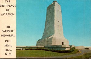 North Carolina Kill Devil Hill The Birthplace Of Aviation The Wright Memorial