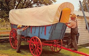 Heart of Amish land Old covered wagon Stagecoach Unused 