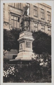 Czech Republic Uh Brod, Uherský Brod Monument Vintage RPPC C139