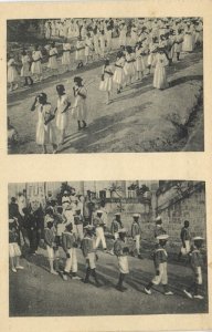 curacao, D.W.I., Procession in Westend of St. Agnes & St. Gerardus Club, Mission