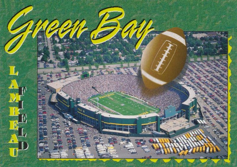 Green Bay Packers Football at Lambeau Field - Green Bay WI, Wisconsin