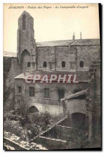 Postcard Old Avignon Popes' Palace Money Campanille