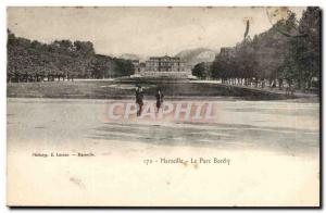 Marseille Old Postcard Borely Park