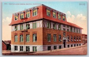 Seattle Washington~Labor Temple~Vintage Postcard