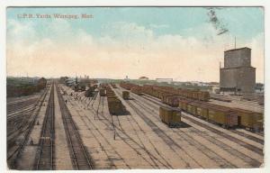 BR100978 c p r yards winnipeg man canada railway train