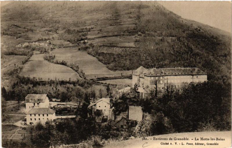 CPA Env. de GRENOBLE - La Motte-les-BAINS (583966)