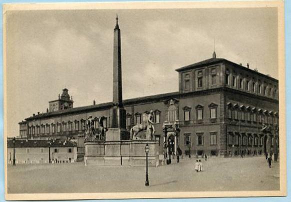 Italy - Rome, Palace of Quirinale, now the Royal Residence   *RPPC