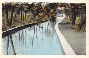 J57/ Wilmington Delaware Postcard c1910 North Race Jefferson Street 334