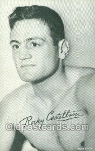 Rocky Castellani Boxer, Boxing Unused 