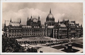 Hungary Budapest The House of Parliament Vintage RPPC C094