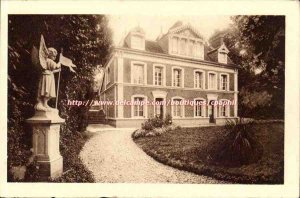 Les Buissonnets Old Postcard Facade of & # 39entree