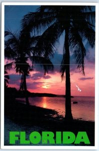 Postcard - Sunset Over The Water - Florida