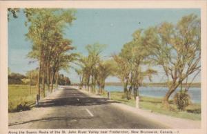 Canada Along Scenic Route Of St John River Valley Near Fredericton