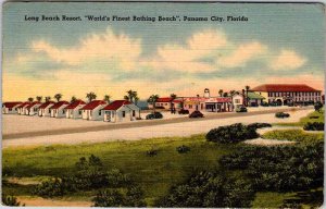 Postcard RESORT SCENE Panama City Florida FL AL0598