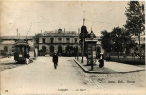 CPA Rennes La Gare FRANCE (1015685)