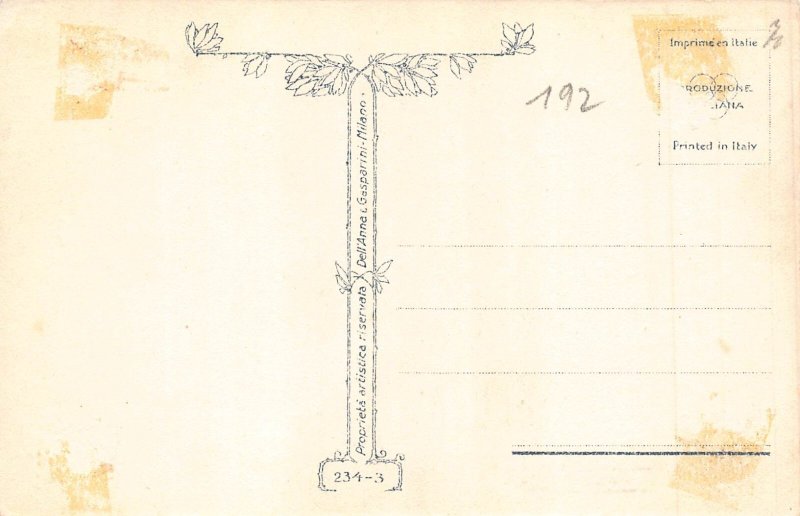 Art by Tito Corbella Love Romance Horse etc lot of 9 postcards B899