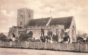 Colchester Essex England~Fingringhoe Church~1920s Frith's Photo POSTCARD