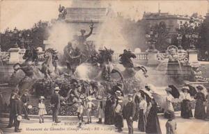 France Bordeaux Monument des Girondins Groupe Nord