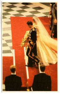 Prince Charles Princess Diana, Bride and Bridegroom Leaving Royal Wedding 1981