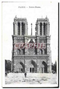 Postcard Old Paris Notre Dame