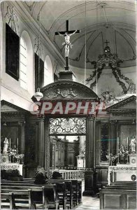 'Postcard Modern Chartreuse d''Auray Morbihan Chapel Interior'