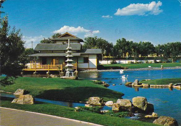 Canada Alberta Lethbridge Japanese Gardens