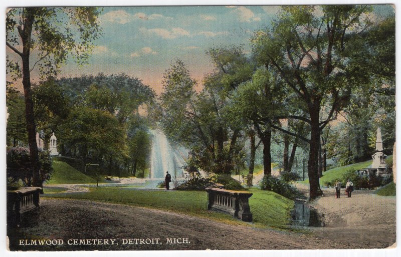 Detroit, Mich, Elmwood Cemetery