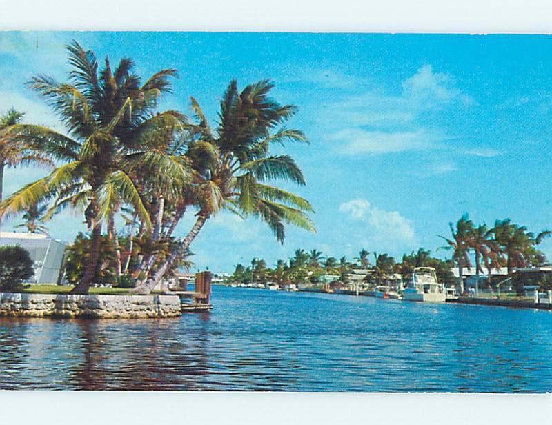 Pre-1980 INTERCOASTAL WATERWAY Fort Lauderdale Florida FL hn5745