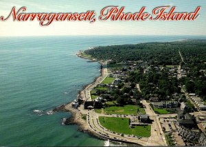 Rhode Island Narragansett Aerial View