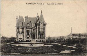 CPA LIVAROT Chateau - Propriete G. Bisson (1227491)