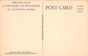 3695  Czechoslovakian Building, Official Post Card of A Century of Progress