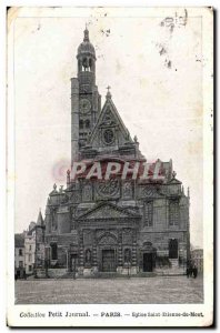 Old Postcard Paris Eglise Saint Etienne du Mont