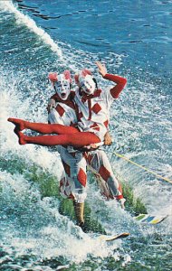 Water Skiing Clowns Cypress Gardens Florida