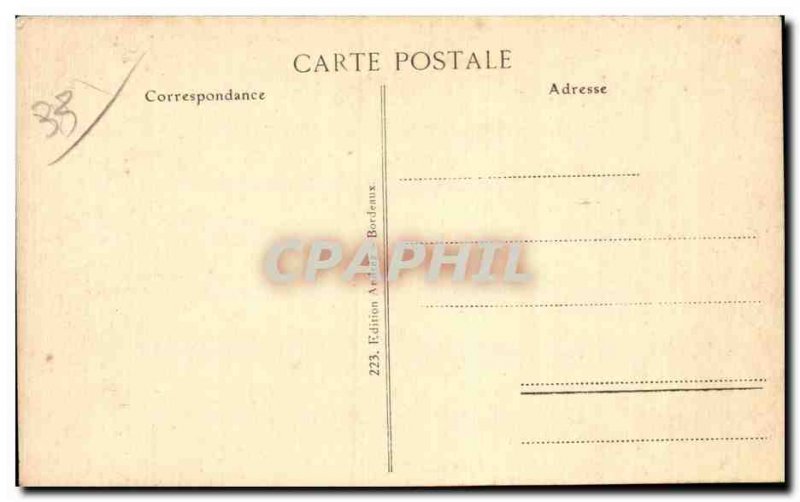 Old Postcard Bordeaux La Porte Dijeaux