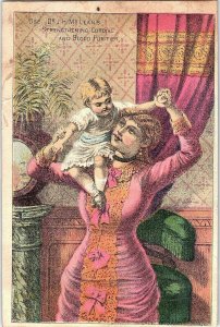 1880's Dr. J. H. McLean's Quack Victorian Trade Card Set &W