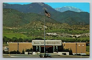 Hall Of Presidents Wax Museum Colorado Springs Vintage Unposted Postcard