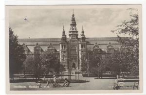 Nordiska Museet Stockholm Sweden 1931 RPPC postcard