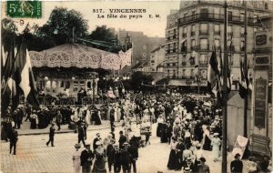 CPA VINCENNES La fete du Pays. (509495)