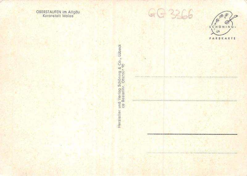 GG3366 oberstaufen im allgau kuranstalt malos     germany