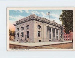 Postcard Post Office, Fitchburg, Massachusetts