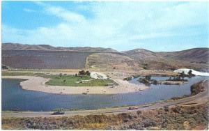 Lucky Peak Dam Boise River Idaho ID