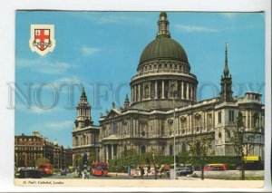 441233 Great Britain 1983 London St.Pauls cathedral RPPC to Germany advertising